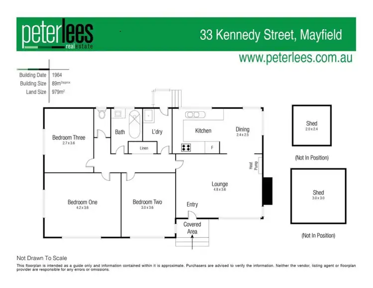 Floorplan of Homely house listing, 33 Kennedy Street, Mayfield TAS 7248
