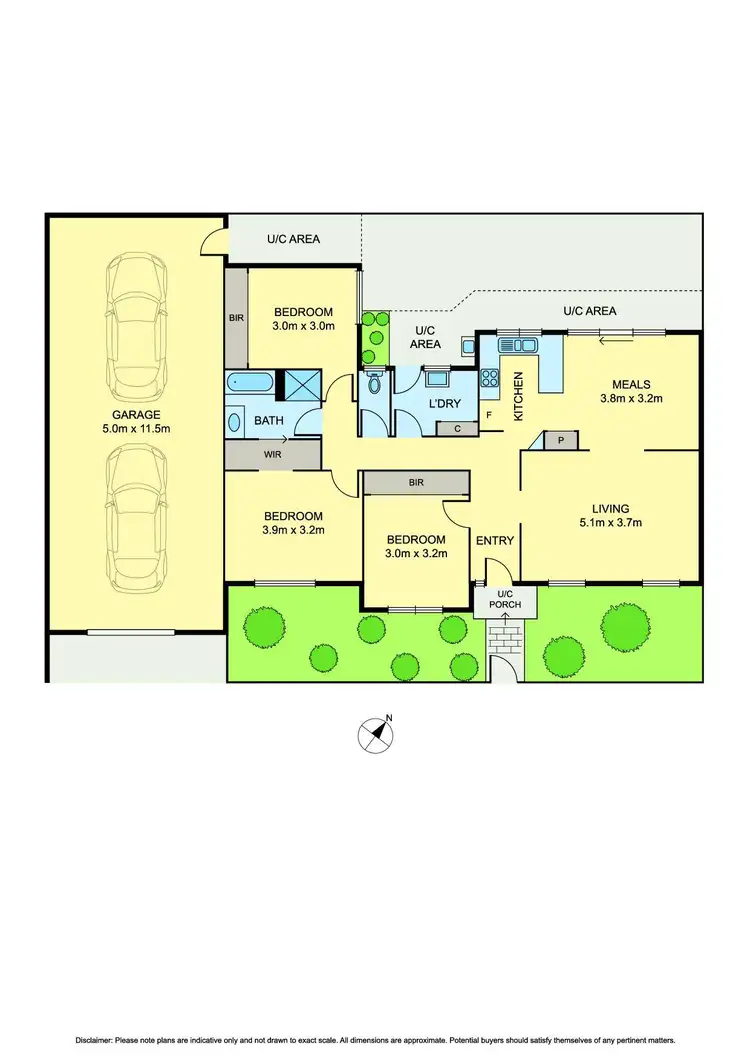 Floorplan of Homely house listing, 5 Romsey Street, Reservoir VIC 3073
