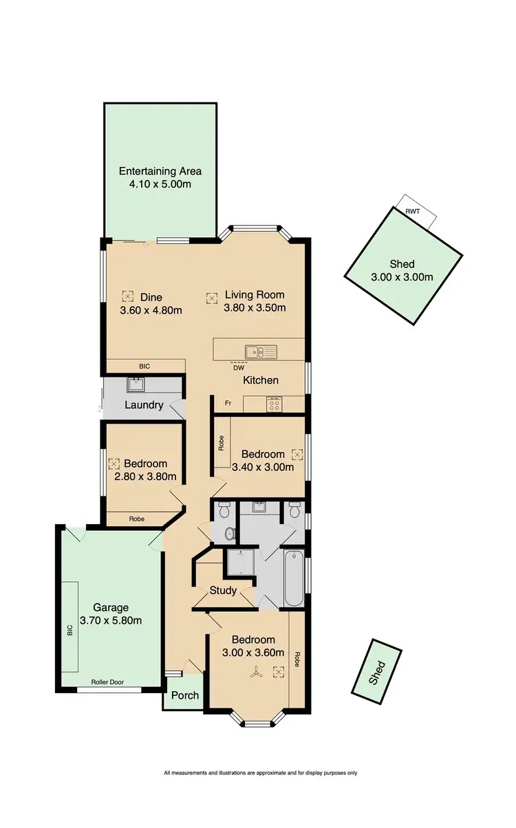 Floorplan of Homely house listing, 9 Belmont Avenue, Encounter Bay SA 5211