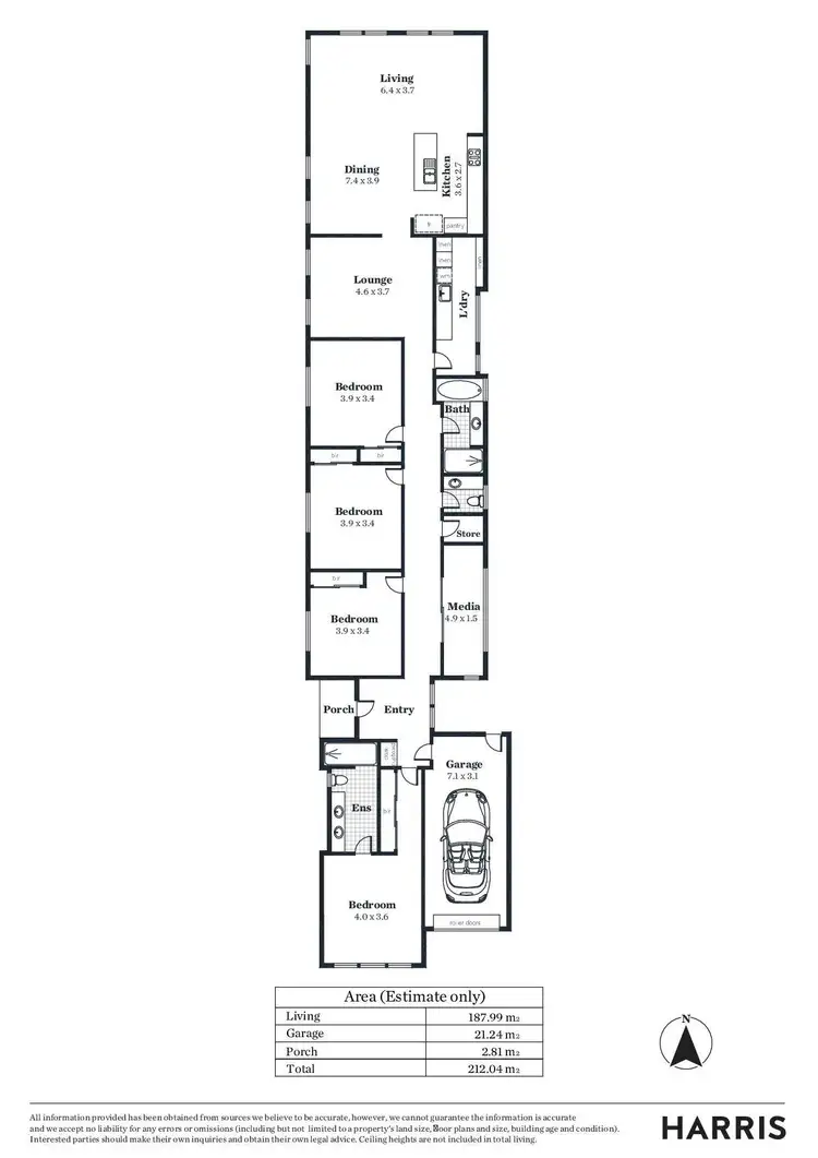 Floorplan of Homely house listing, 25A McArthur Avenue, Plympton SA 5038