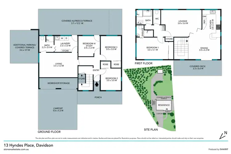 Floorplan of Homely house listing, 13 Hyndes Place, Davidson NSW 2085