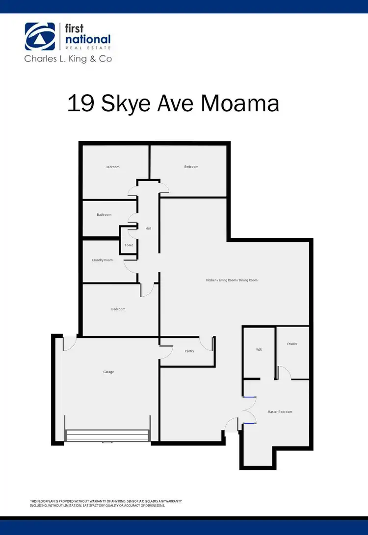 Floorplan of Homely house listing, 19 Skye Avenue, Moama NSW 2731