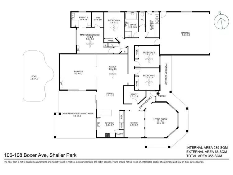 Floorplan of Homely house listing, 106-108 Boxer Avenue, Shailer Park QLD 4128