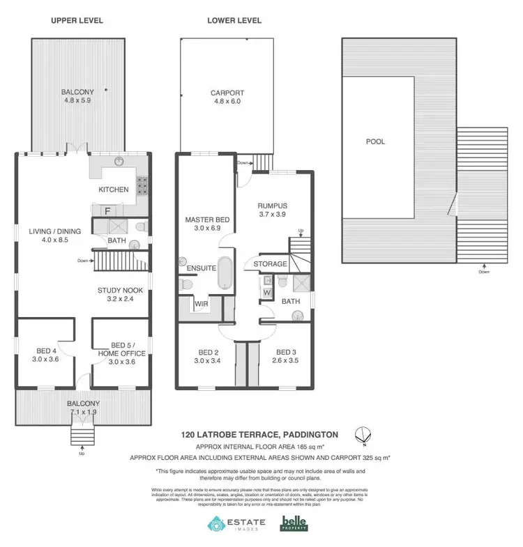 Floorplan of Homely house listing, 120 Latrobe Terrace, Paddington QLD 4064