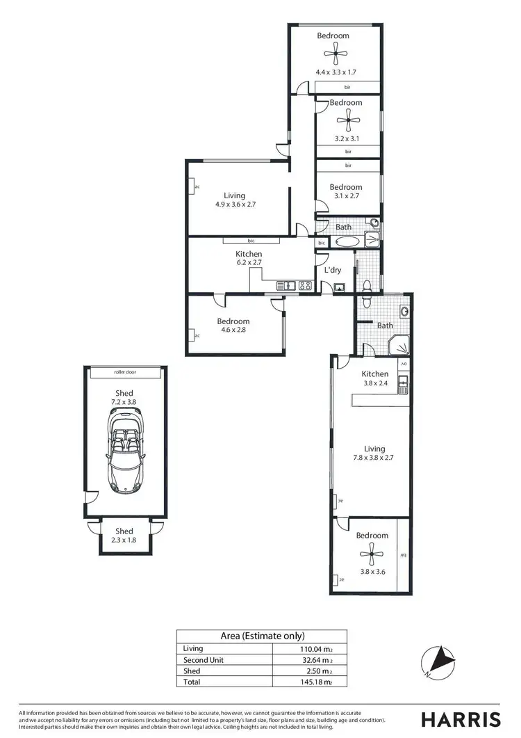 Floorplan of Homely house listing, 120 Dunrobin Road, Warradale SA 5046