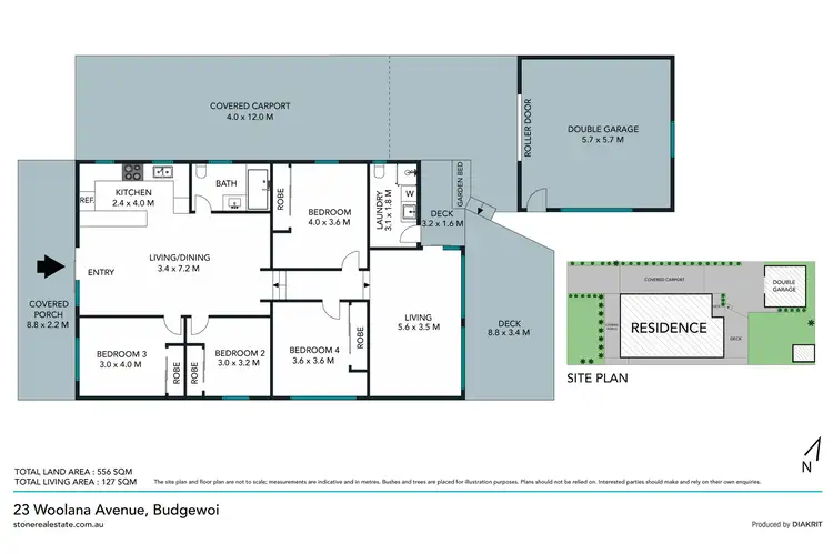 Floorplan of Homely house listing, 23 Woolana Avenue, Budgewoi NSW 2262