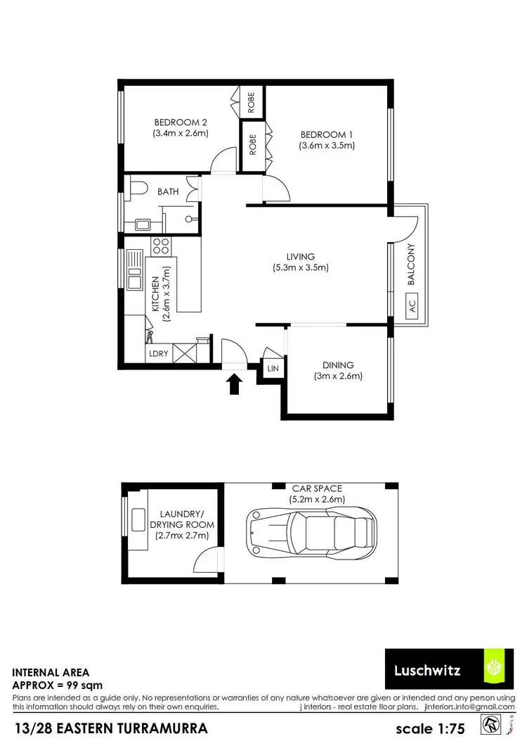 Floorplan of Homely unit listing, 13/28-30 Eastern Road, Turramurra NSW 2074