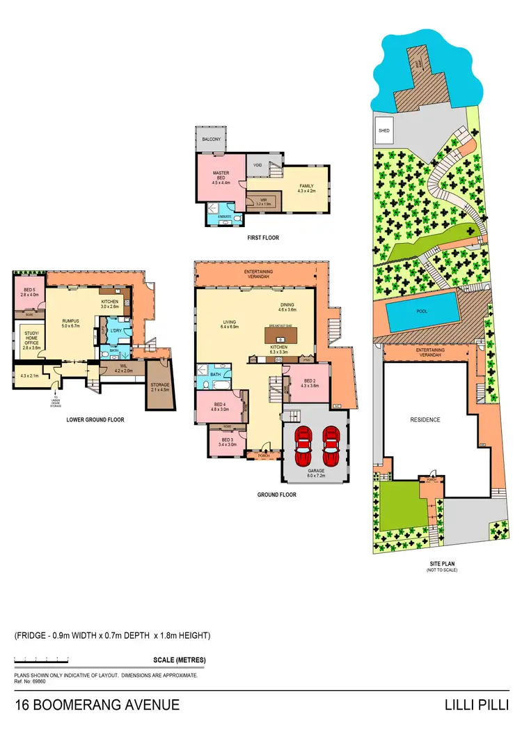 Floorplan of Homely house listing, 16 Boomerang Avenue, Lilli Pilli NSW 2229