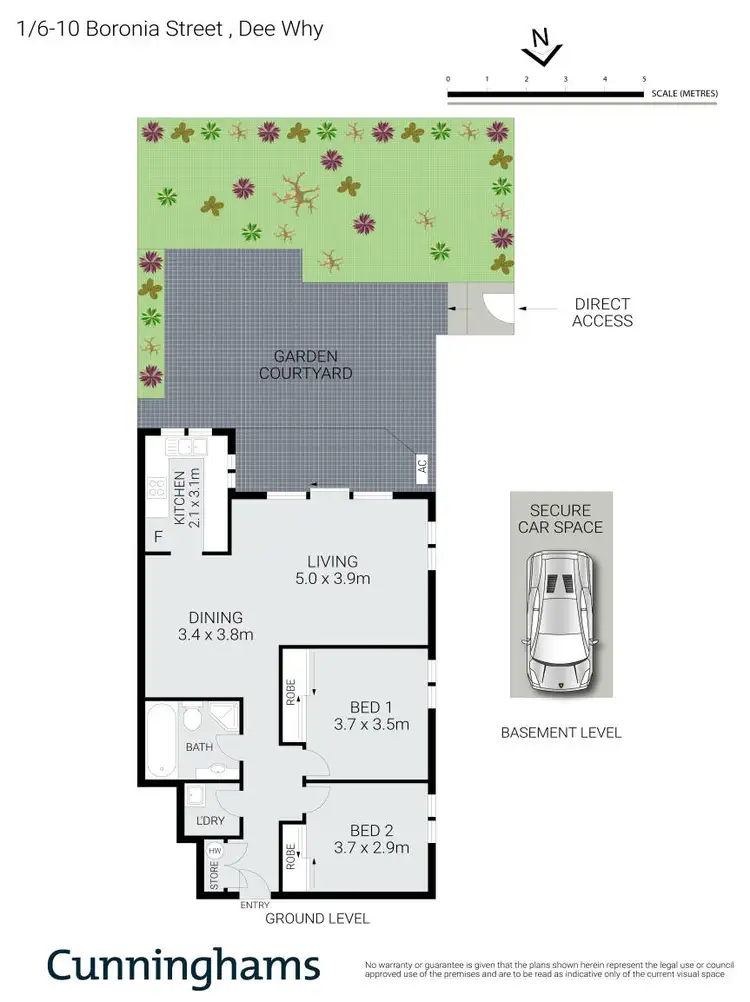 Floorplan of Homely apartment listing, 1/6-10 Boronia Street, Dee Why NSW 2099