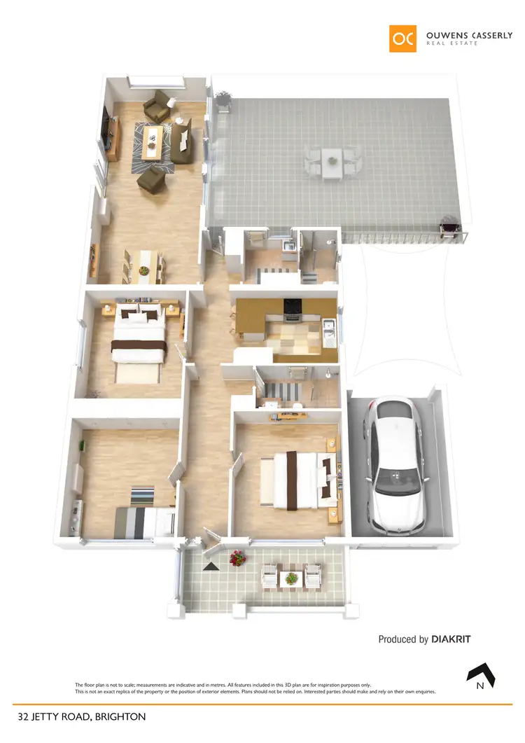 Floorplan of Homely house listing, 32 Jetty Street, Grange SA 5022