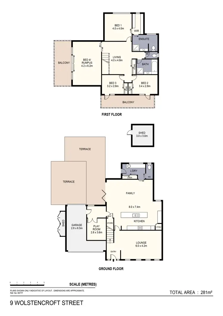 Floorplan of Homely house listing, 9 Wolstencroft Street, Flora Hill VIC 3550