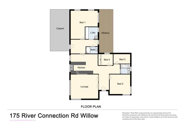 Floorplan of Homely house listing, 175 River Connection Road, Willow Grove VIC 3825