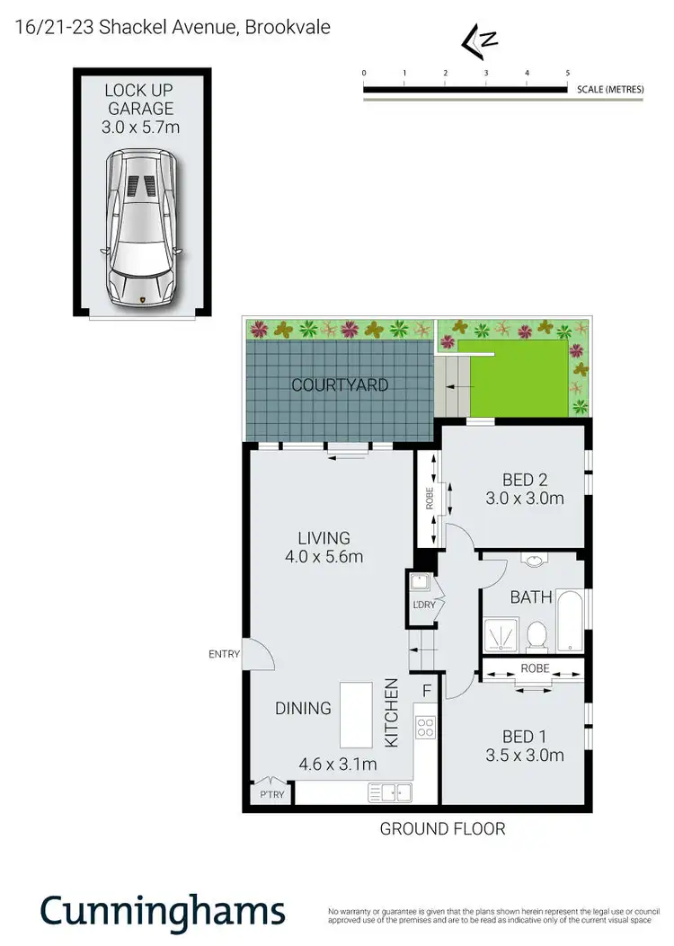 Floorplan of Homely unit listing, 16/21-23 Shackel Avenue, Brookvale NSW 2100