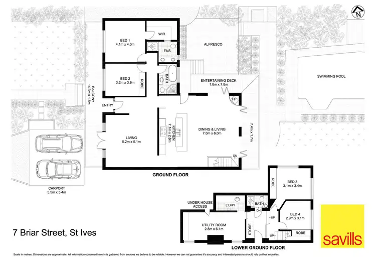 Floorplan of Homely house listing, 7 Briar Street, St Ives NSW 2075