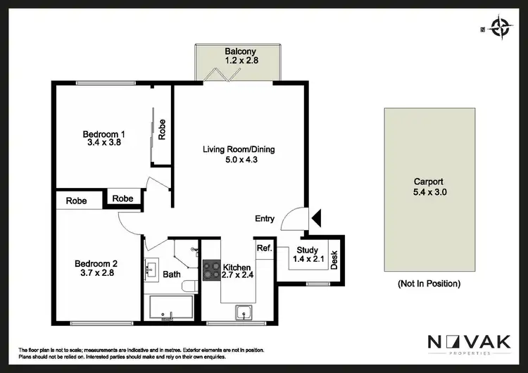 Floorplan of Homely apartment listing, 12/20 Pacific Parade, Dee Why NSW 2099