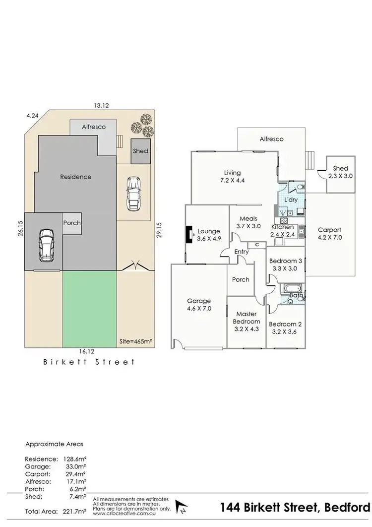 Floorplan of Homely house listing, 144 Birkett Street, Bedford WA 6052