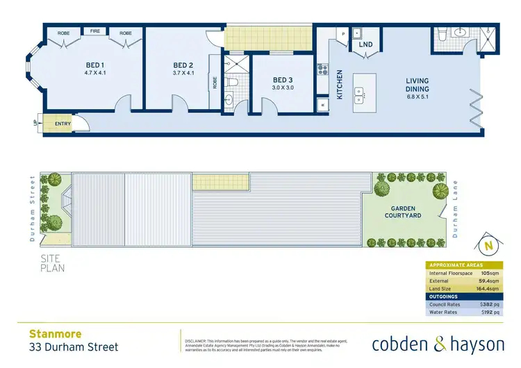 Floorplan of Homely house listing, 33 Durham Street, Stanmore NSW 2048