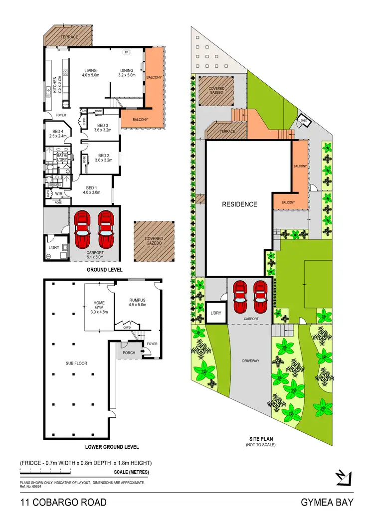Floorplan of Homely house listing, 11 Cobargo Road, Gymea Bay NSW 2227