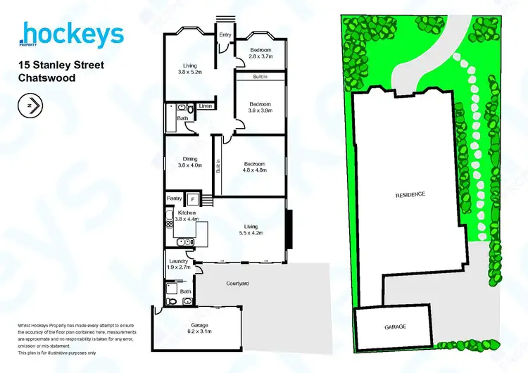 Floorplan of Homely house listing, 15 Stanley Street, Chatswood NSW 2067