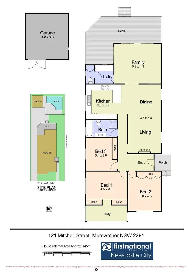 Floorplan of Homely house listing, 121 Mitchell Street, Merewether NSW 2291