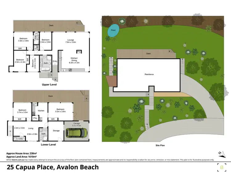 Floorplan of Homely house listing, 25 Capua Place, Avalon Beach NSW 2107