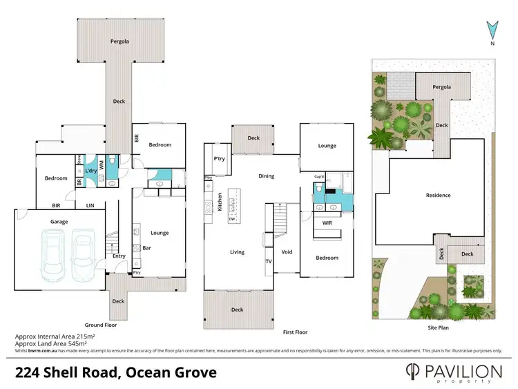 Floorplan of Homely house listing, 224 Shell Road, Ocean Grove VIC 3226