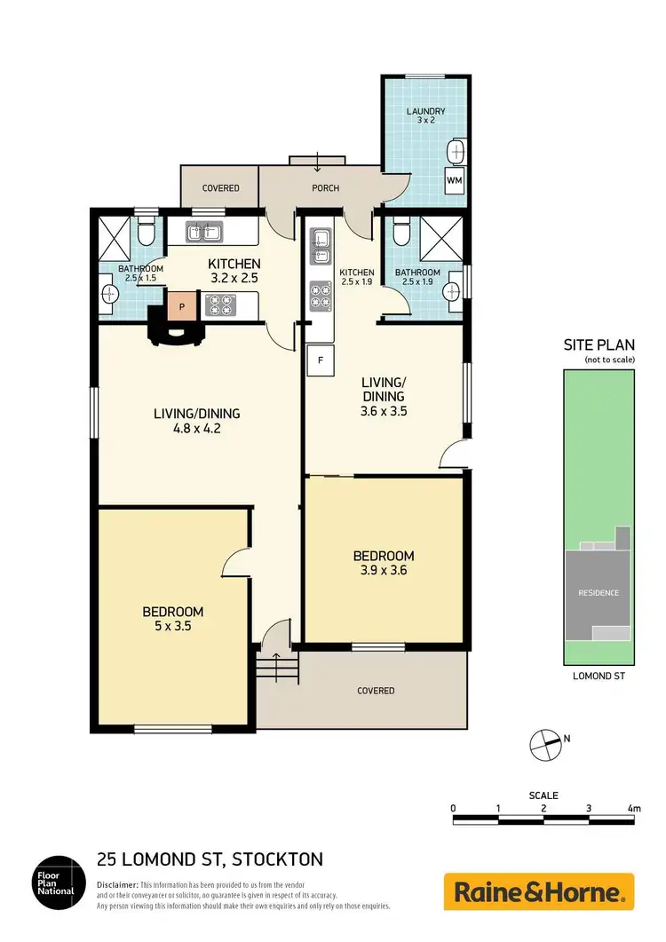 Floorplan of Homely house listing, 25 Lomond Street, Stockton NSW 2295