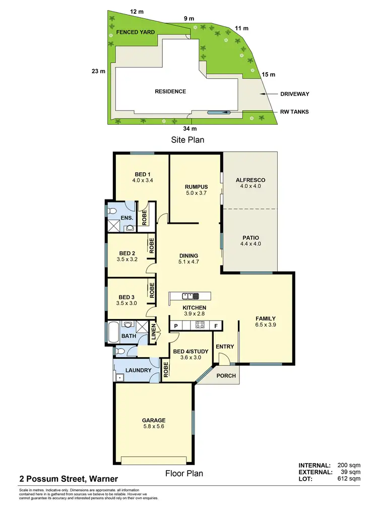 Floorplan of Homely house listing, 2 Possum Street, Warner QLD 4500