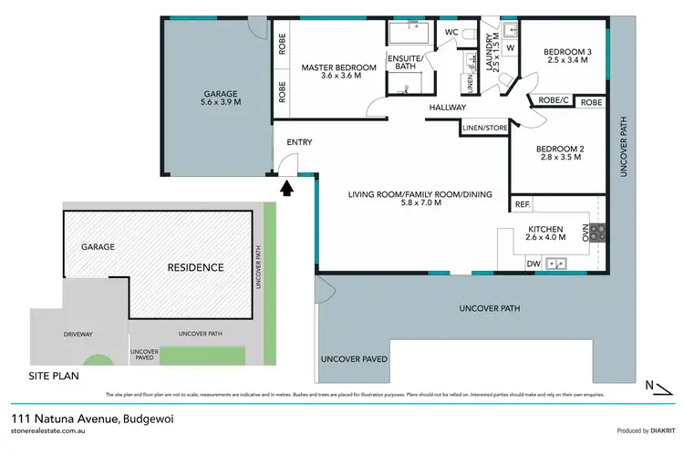 Floorplan of Homely house listing, 111 Natuna Avenue, Budgewoi NSW 2262