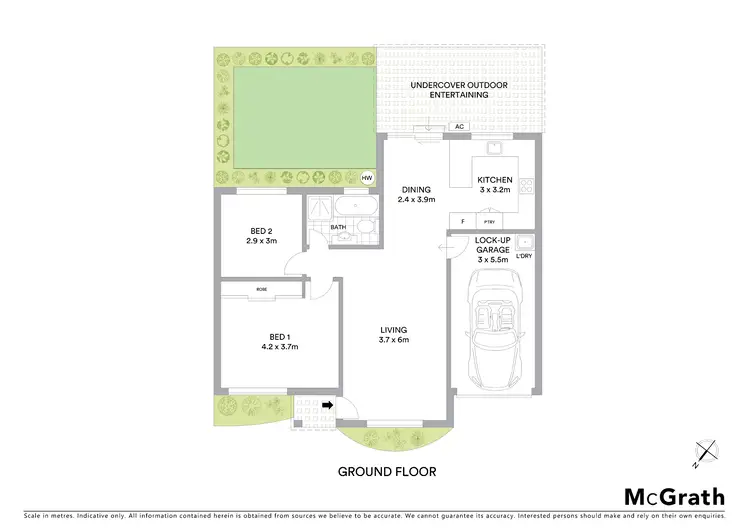 Floorplan of Homely villa listing, 2/1 Preddys Road, Bexley NSW 2207