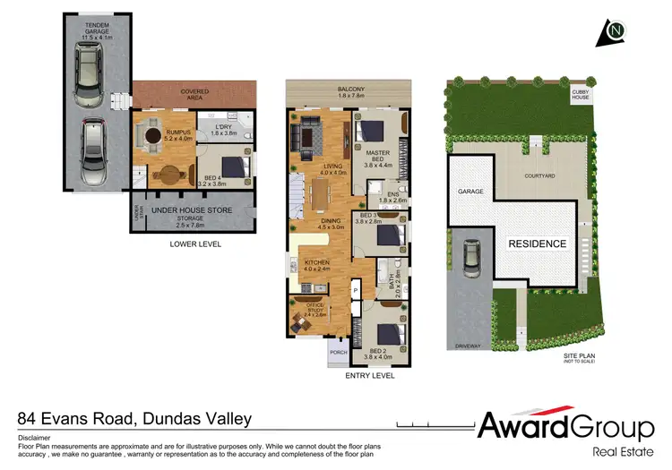 Floorplan of Homely house listing, 84 Evans Road, Dundas Valley NSW 2117