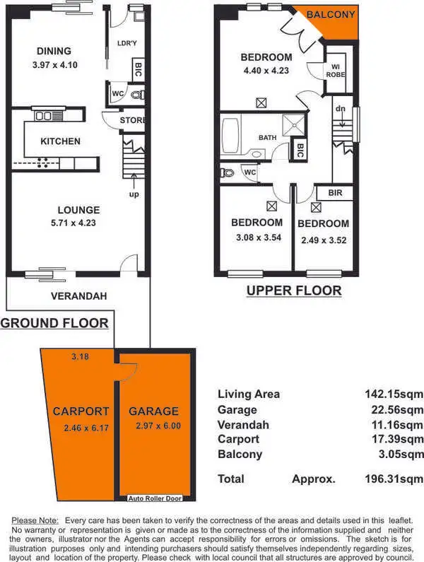 Floorplan of Homely townhouse listing, 5/14-16 Goodwin Circuit, Golden Grove SA 5125