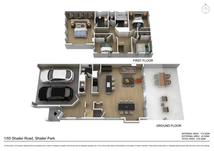 Floorplan of Homely house listing, 1/55 Shailer Road, Shailer Park QLD 4128