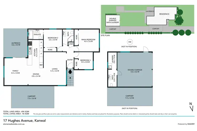 Floorplan of Homely house listing, 17 Hughes Avenue, Kanwal NSW 2259