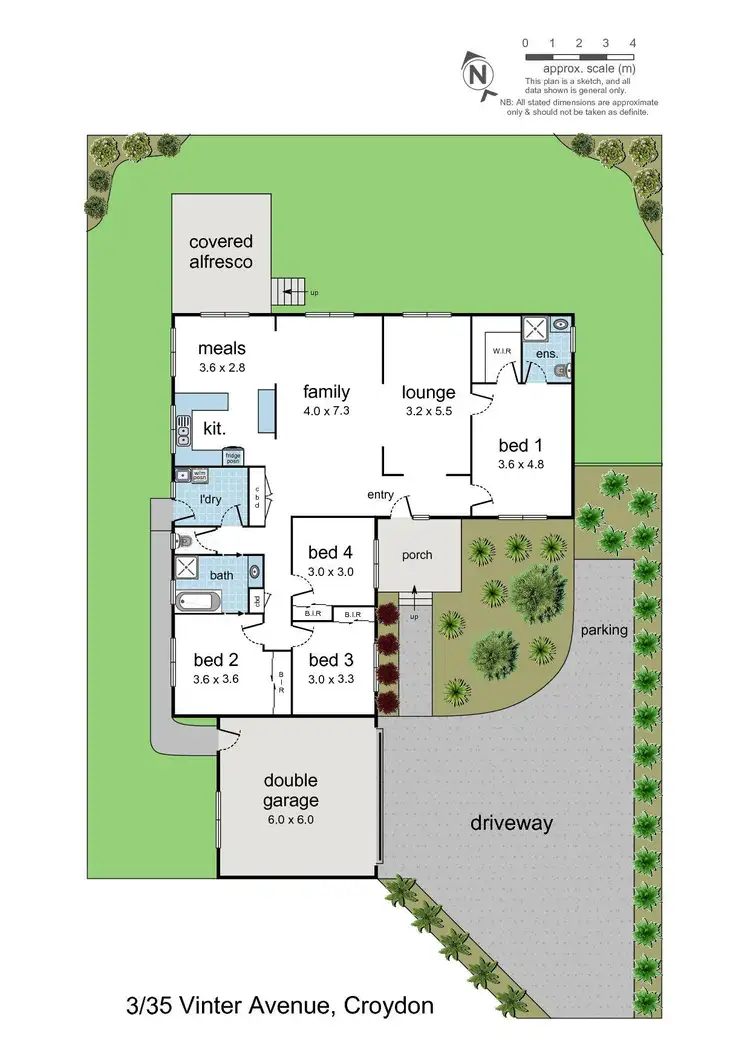 Floorplan of Homely house listing, 3/35 Vinter Avenue, Croydon VIC 3136