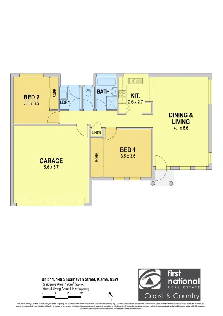 Floorplan of Homely villa listing, 11/149 Shoalhaven Street, Kiama NSW 2533