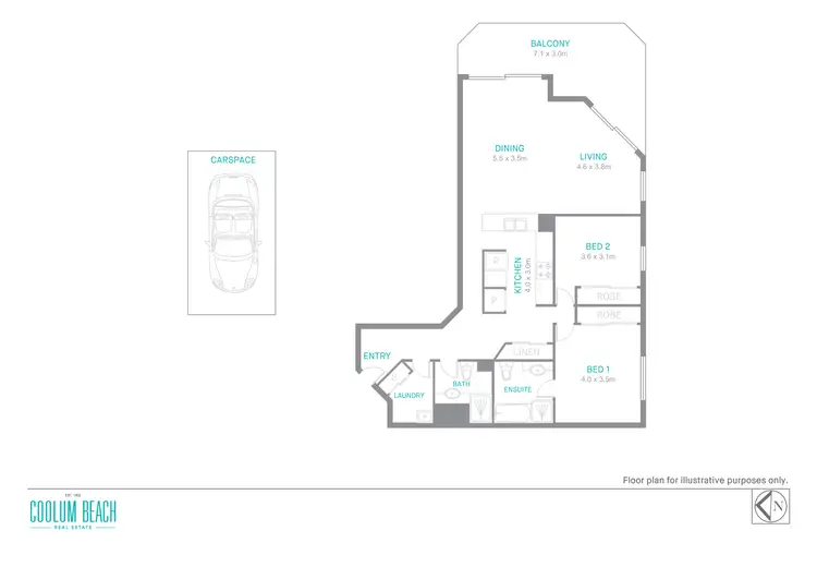 Floorplan of Homely unit listing, 43/1740 David Low Way, Coolum Beach QLD 4573
