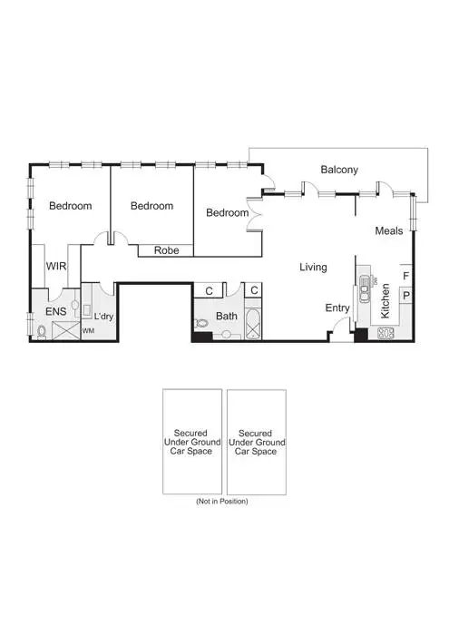 Floorplan of Homely apartment listing, 30/39 Esplanade East, Port Melbourne VIC 3207