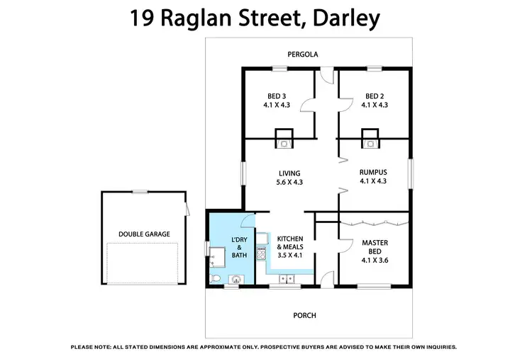 Floorplan of Homely house listing, 19 Raglan Street, Darley VIC 3340