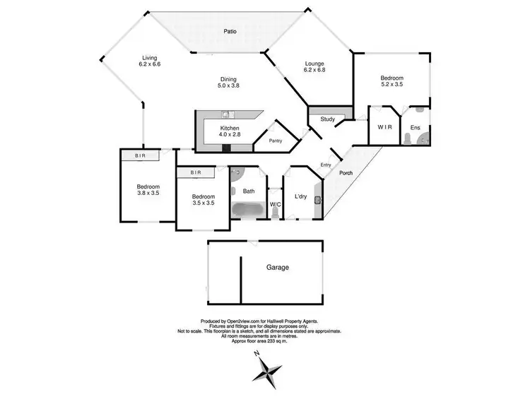 Floorplan of Homely house listing, 13 Donvista Drive, Don TAS 7310