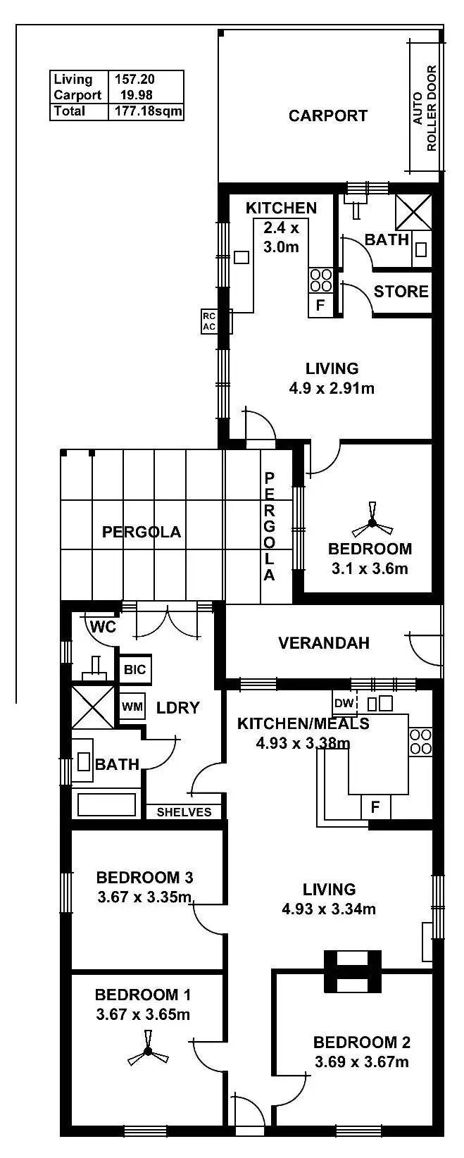 Floorplan of Homely house listing, 75 Edward Street, Norwood SA 5067