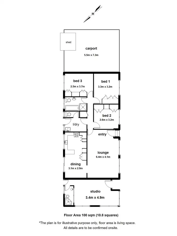 Floorplan of Homely house listing, 4 Laurel Grove, Belgrave VIC 3160