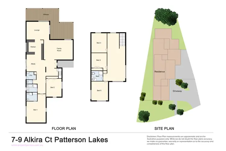 Floorplan of Homely house listing, 7-9 Alkira Court, Patterson Lakes VIC 3197