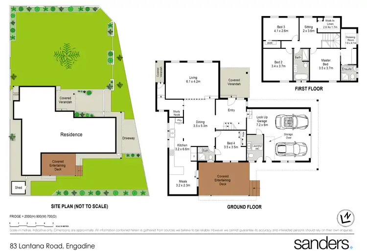 Floorplan of Homely house listing, 83 Lantana Road, Engadine NSW 2233