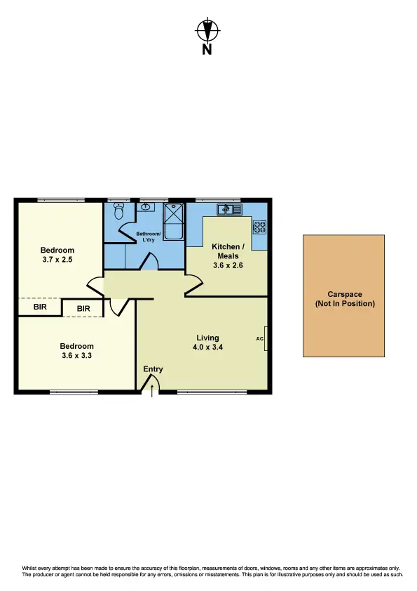 Floorplan of Homely unit listing, 10/21 Empire Street, Footscray VIC 3011