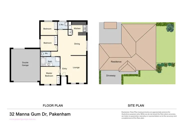 Floorplan of Homely house listing, 32 Manna Gum Drive, Pakenham VIC 3810