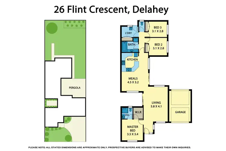Floorplan of Homely house listing, 26 Flint Crescent, Delahey VIC 3037
