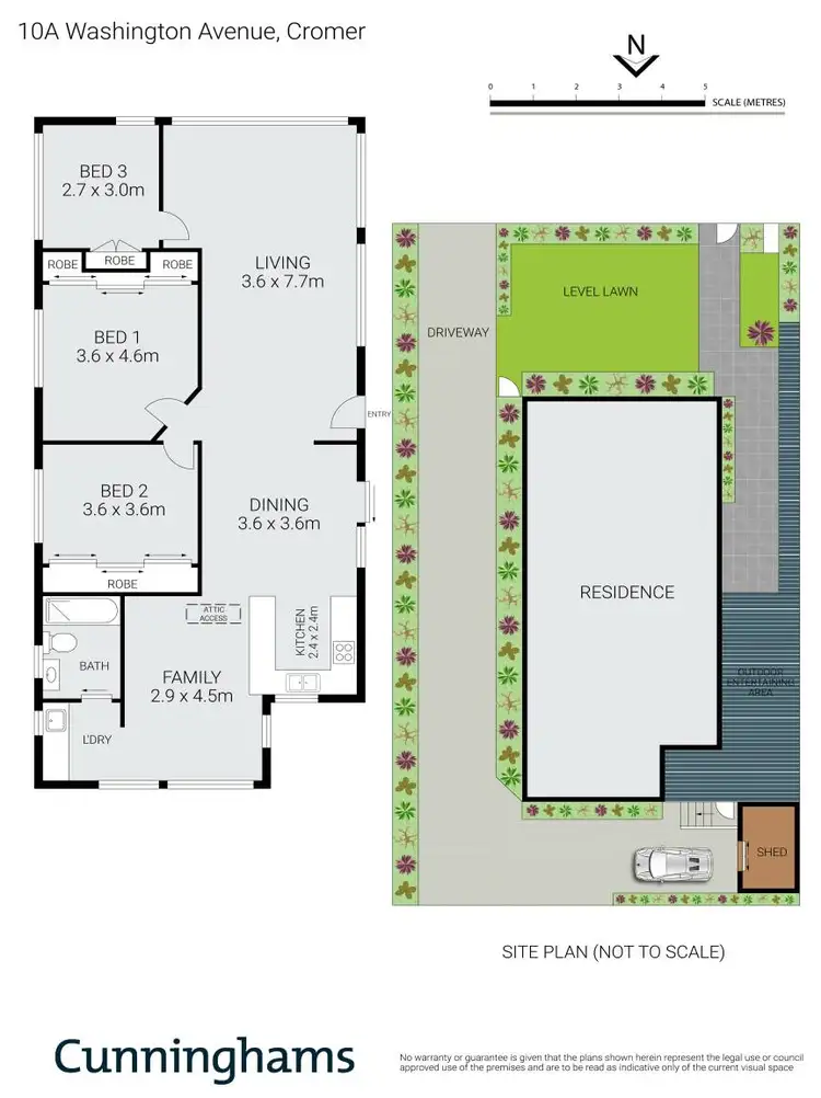 Floorplan of Homely house listing, 10a Washington Avenue, Cromer NSW 2099