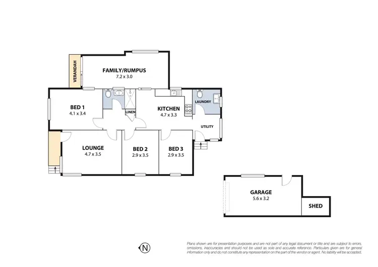 Floorplan of Homely house listing, 17 O'Brien Street, Bulli NSW 2516