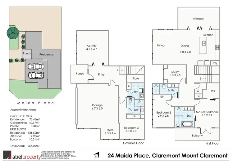 Floorplan of Homely house listing, 24 Maida Place, Mount Claremont WA 6010